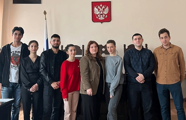 Студенты Владикавказского института управления посетили заседание Арбитражного суда РСО-Алании.